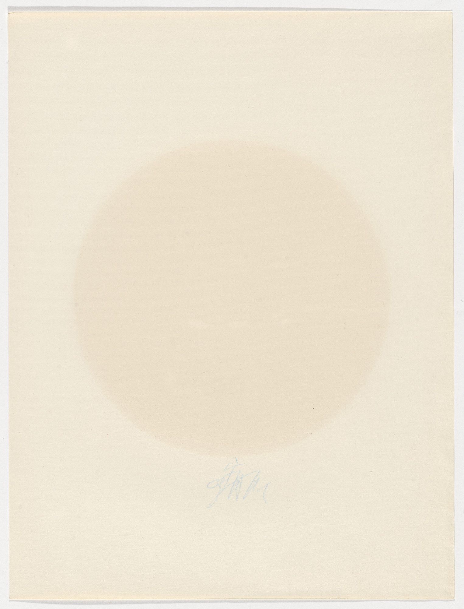 Yutaka Matsuzawa. Fundamental Painting: White Circle