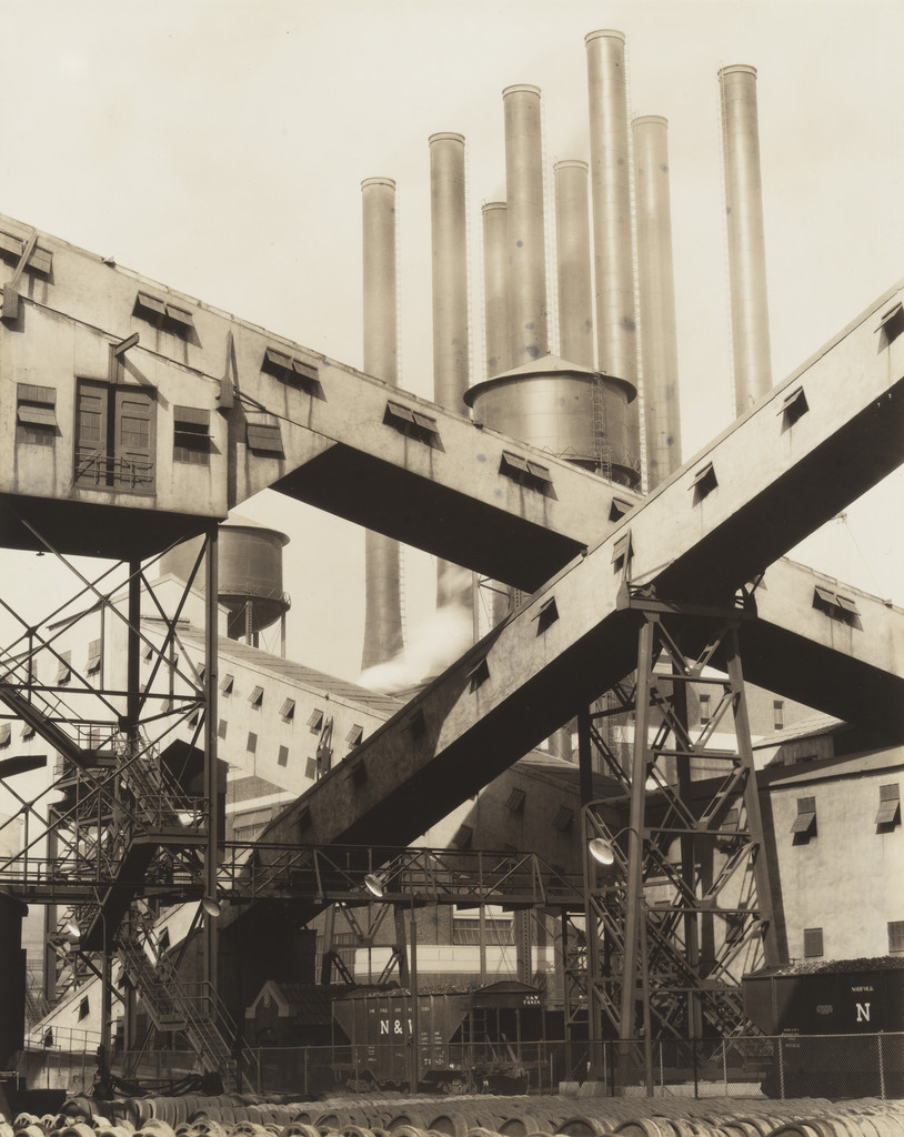 Criss-Crossed Conveyors, River Rouge Plant, Ford Motor Company