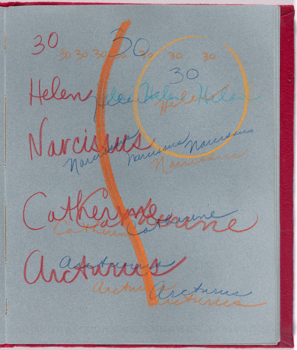 Rosemary Mayer. Some Days in April. 1979