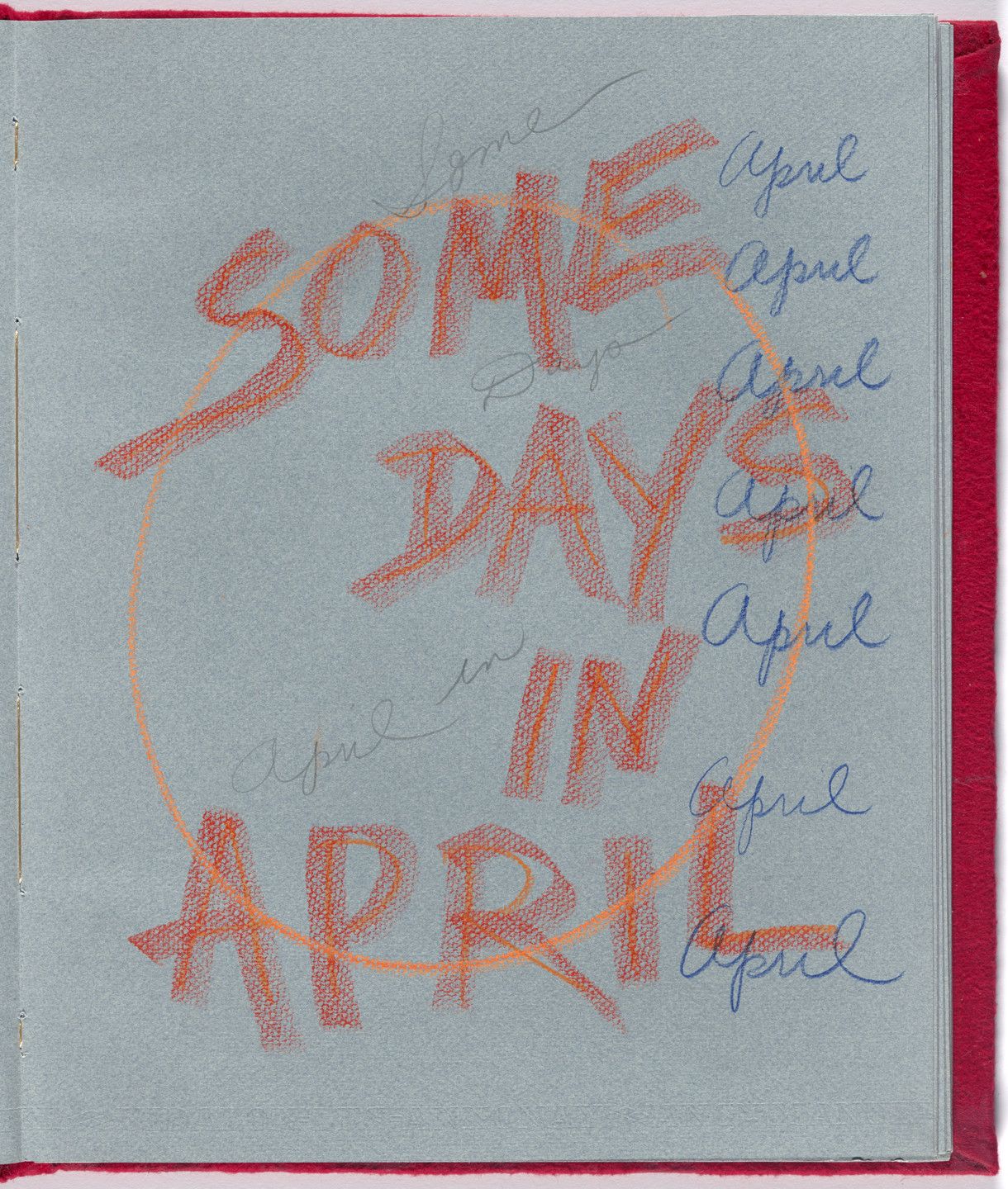 Rosemary Mayer. Some Days in April. 1979