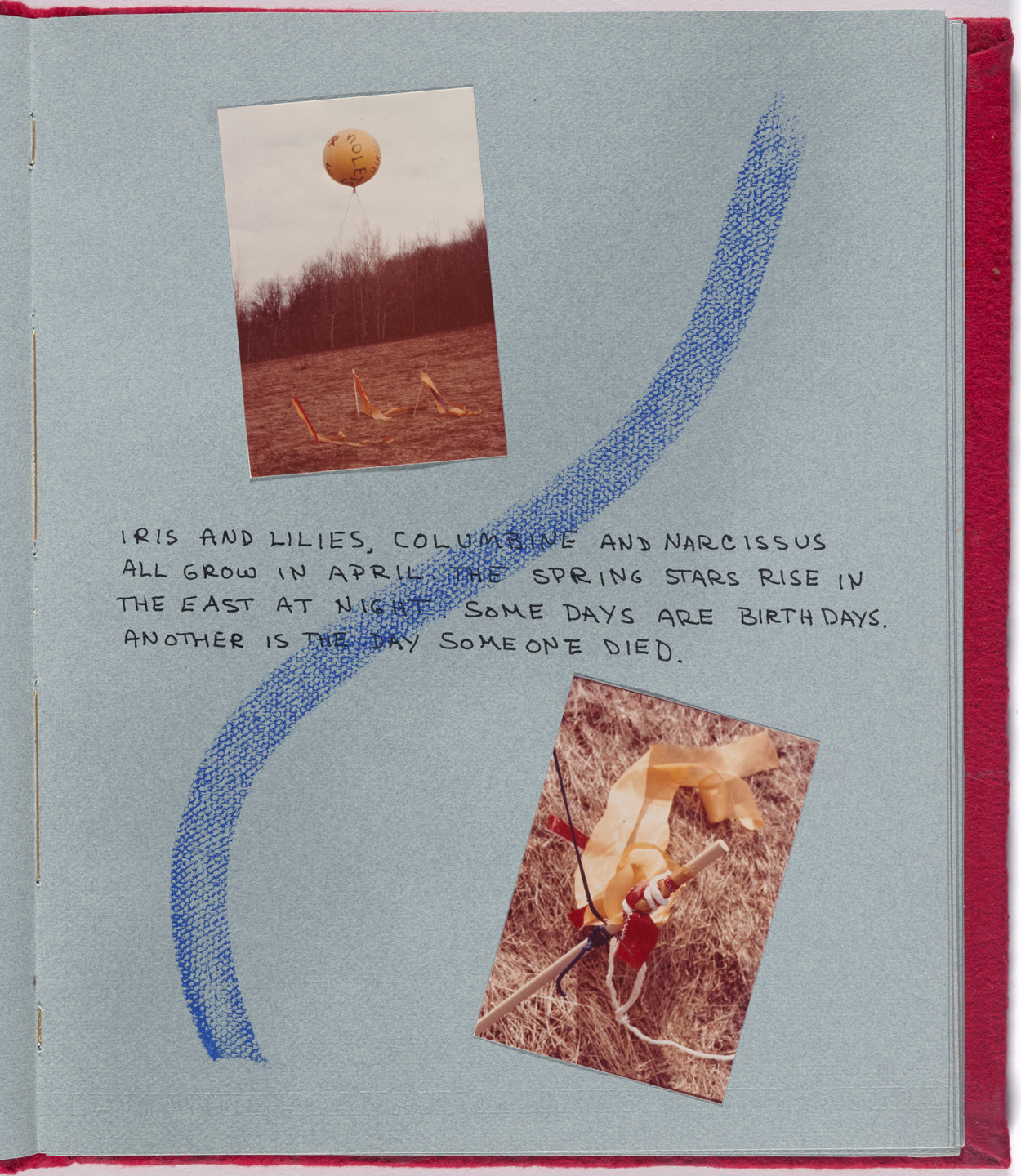 Rosemary Mayer. Some Days in April. 1979
