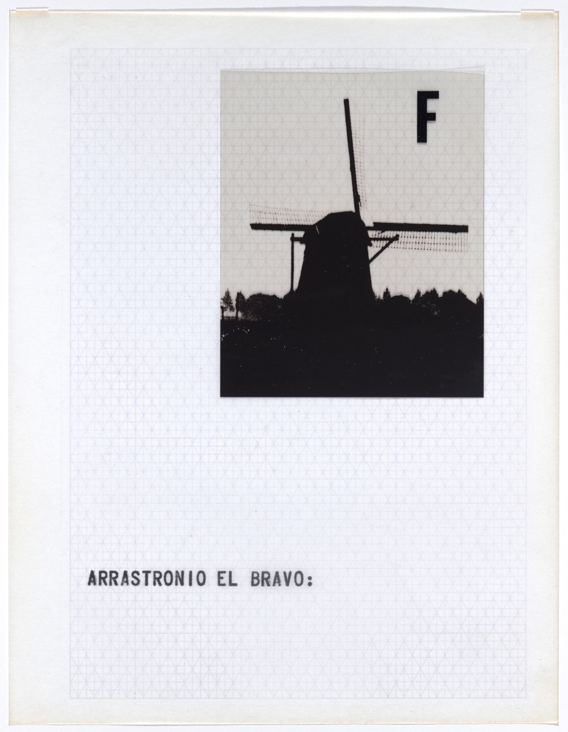 Leandro Katz. 27 Windmills (27 Molinos). 1972