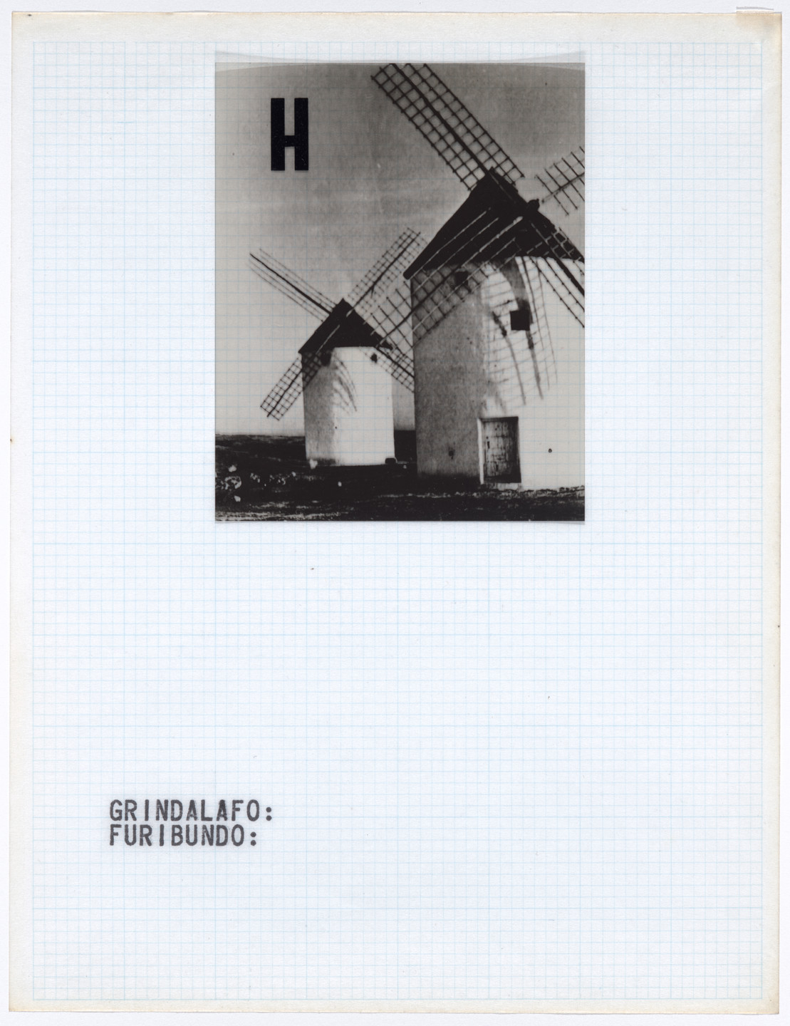Leandro Katz. 27 Windmills (27 Molinos). 1972