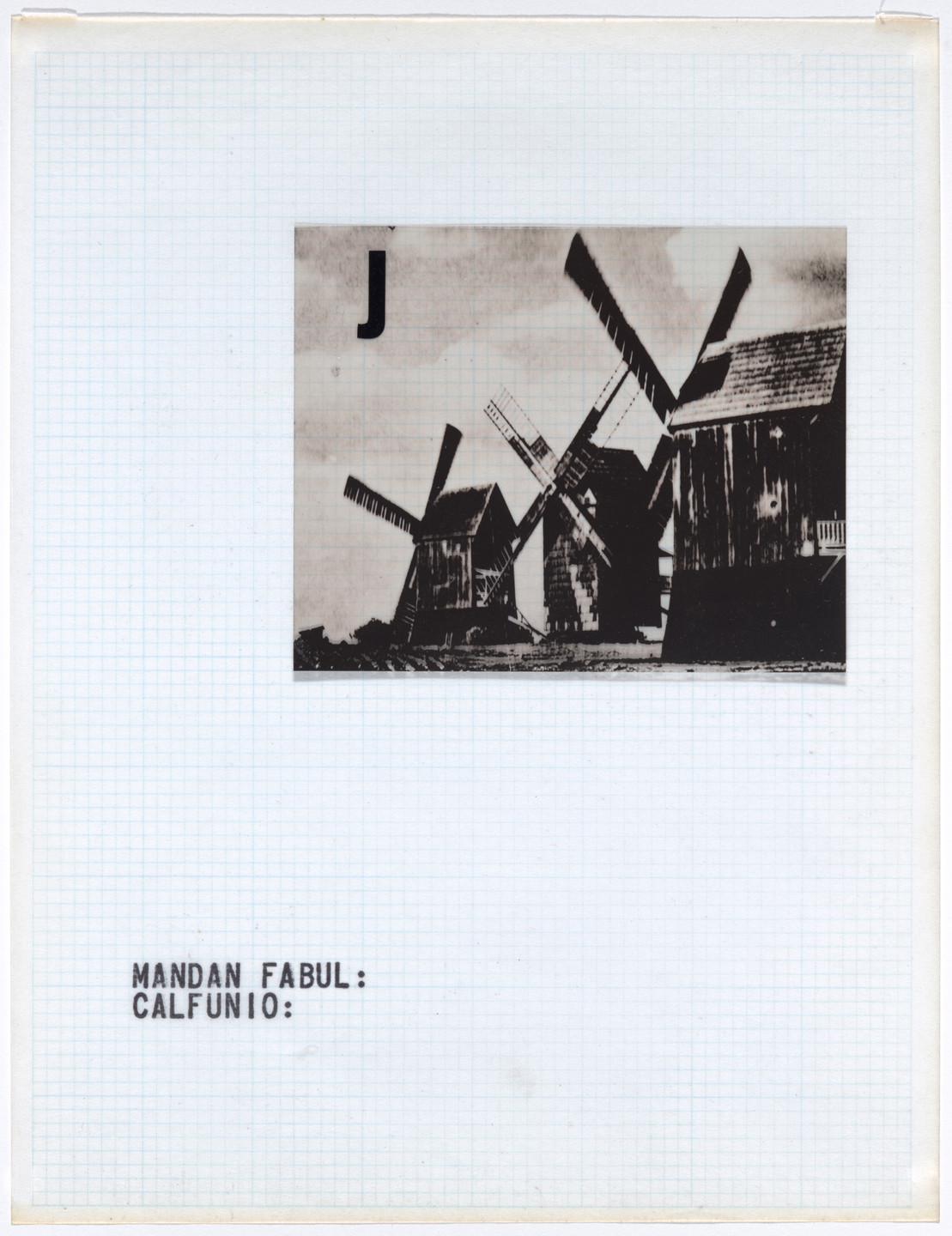 Leandro Katz. 27 Windmills (27 Molinos). 1972