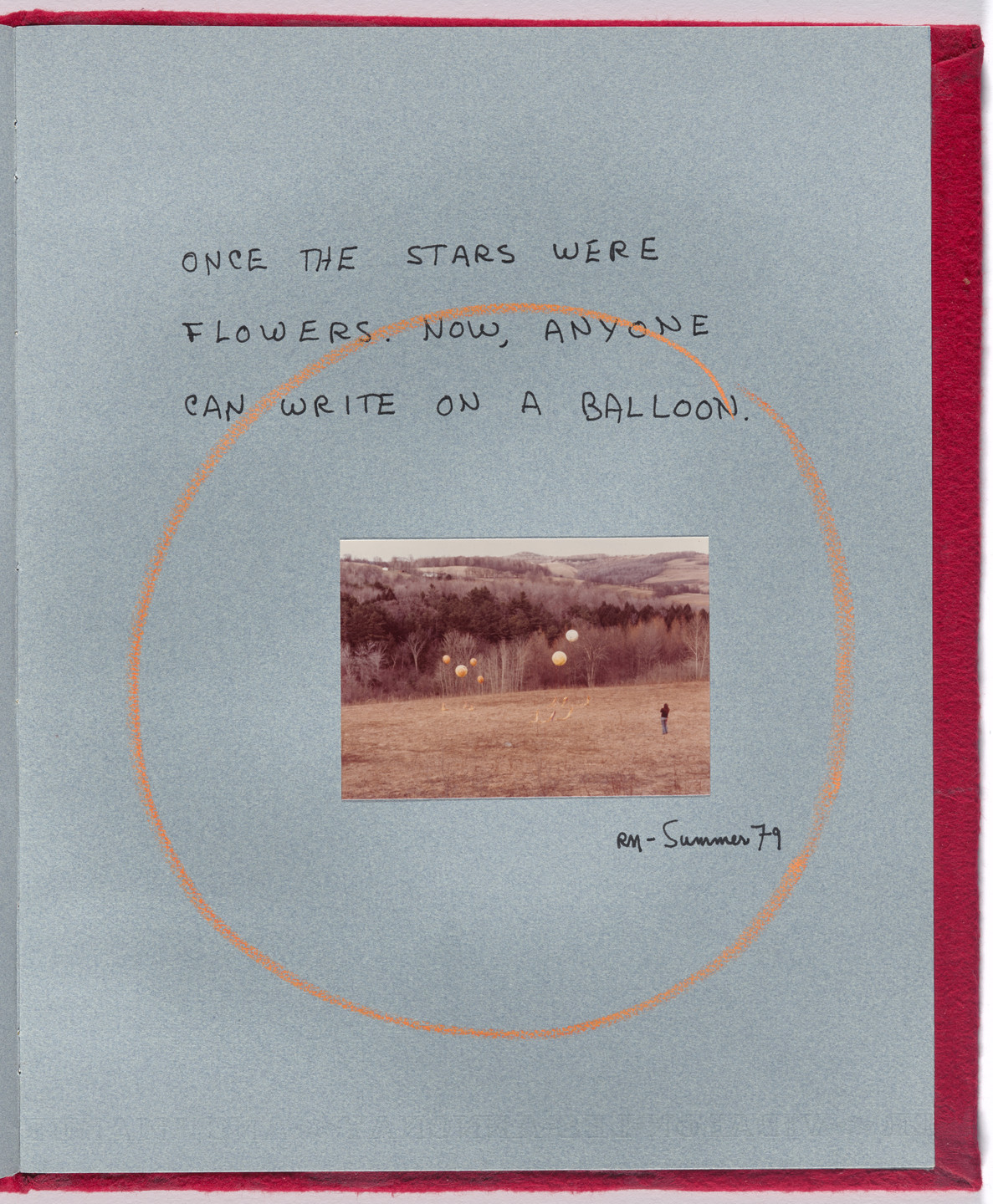 Rosemary Mayer. Some Days in April. 1979