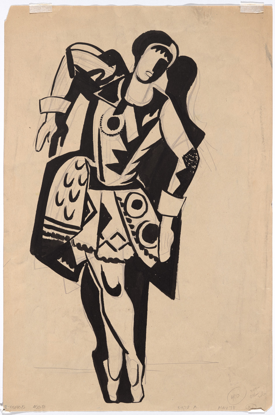 Jan Matulka. Gasoline Pumps. (c. 1934)