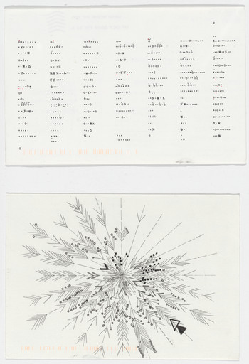 Giorgia Lupi, Stefanie Posavec. Dear Data: Week 1 (What's the Time / A Week of Clocks). 2014
