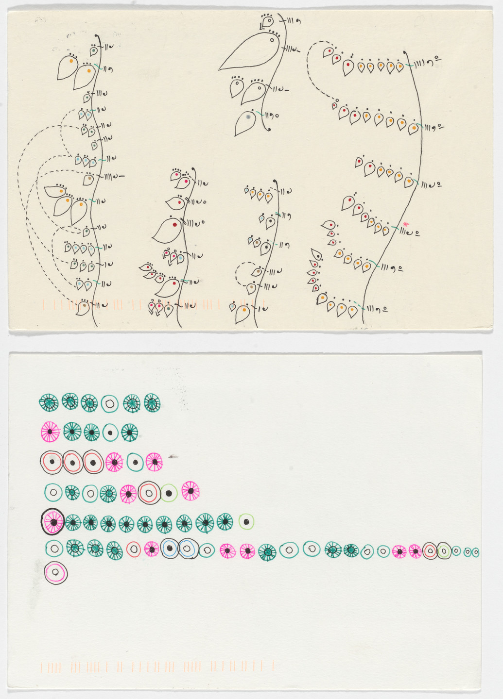 Giorgia Lupi, Stefanie Posavec. Dear Data: Week 5 (Things I [We] Bought / A Week of Things I Buy). 2014