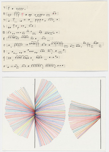 Giorgia Lupi, Stefanie Posavec. Dear Data: Week 7 (Musical Complaints / A Week of Complaints). 2014