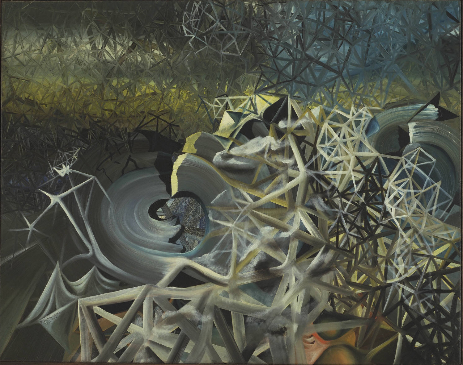Oscar Domínguez. Nostalgia of Space. 1939