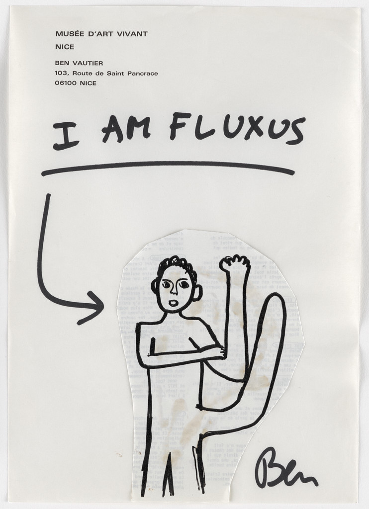 I Am Fluxus by Ben Vautier