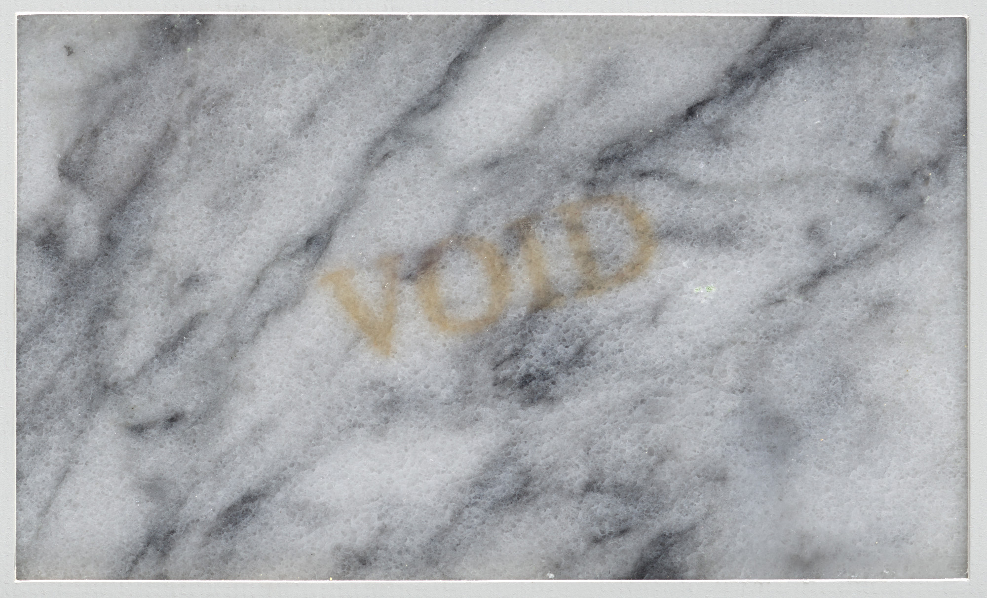 George Brecht. Void