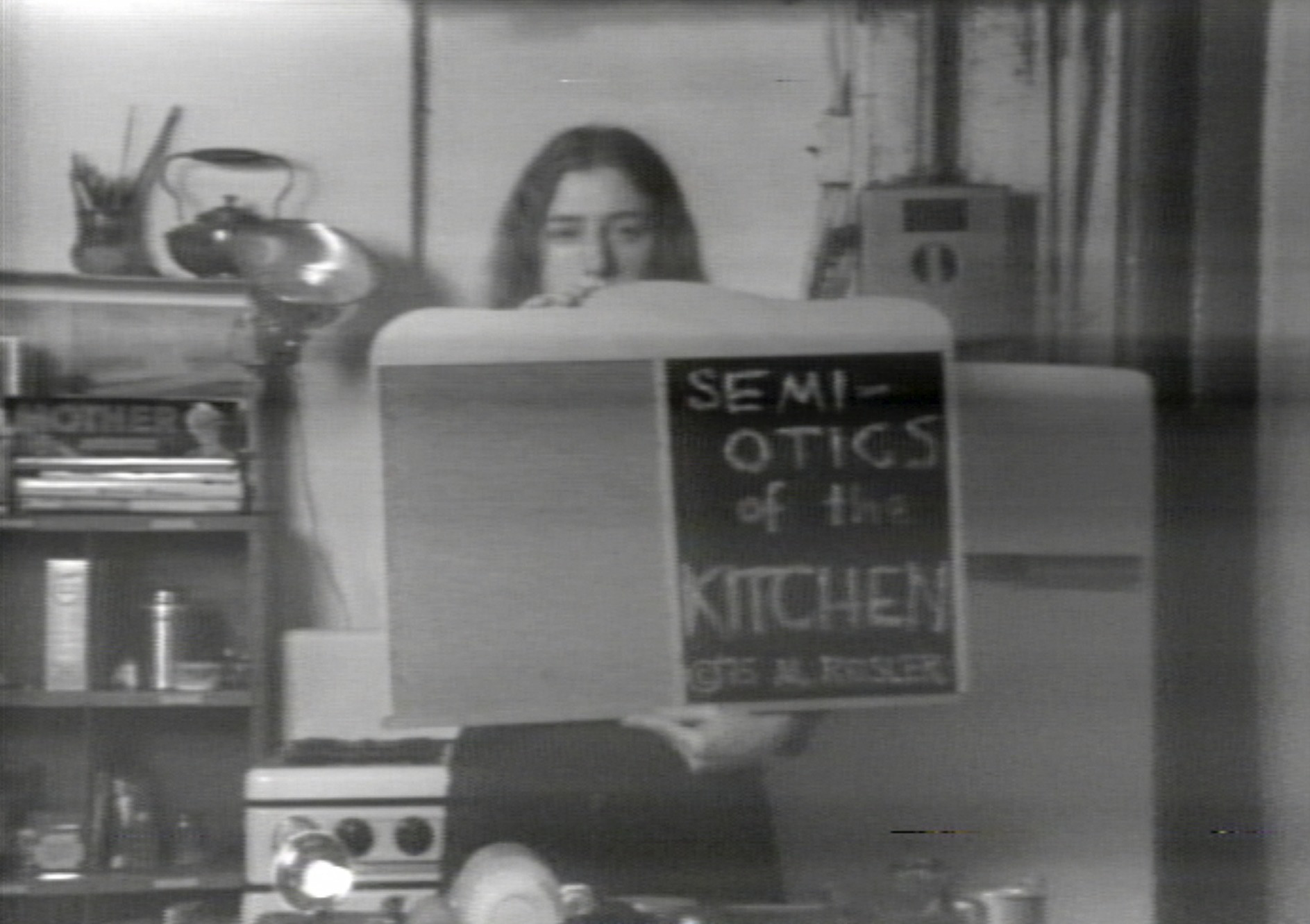 Martha Rosler. Semiotics of the Kitchen. 1975