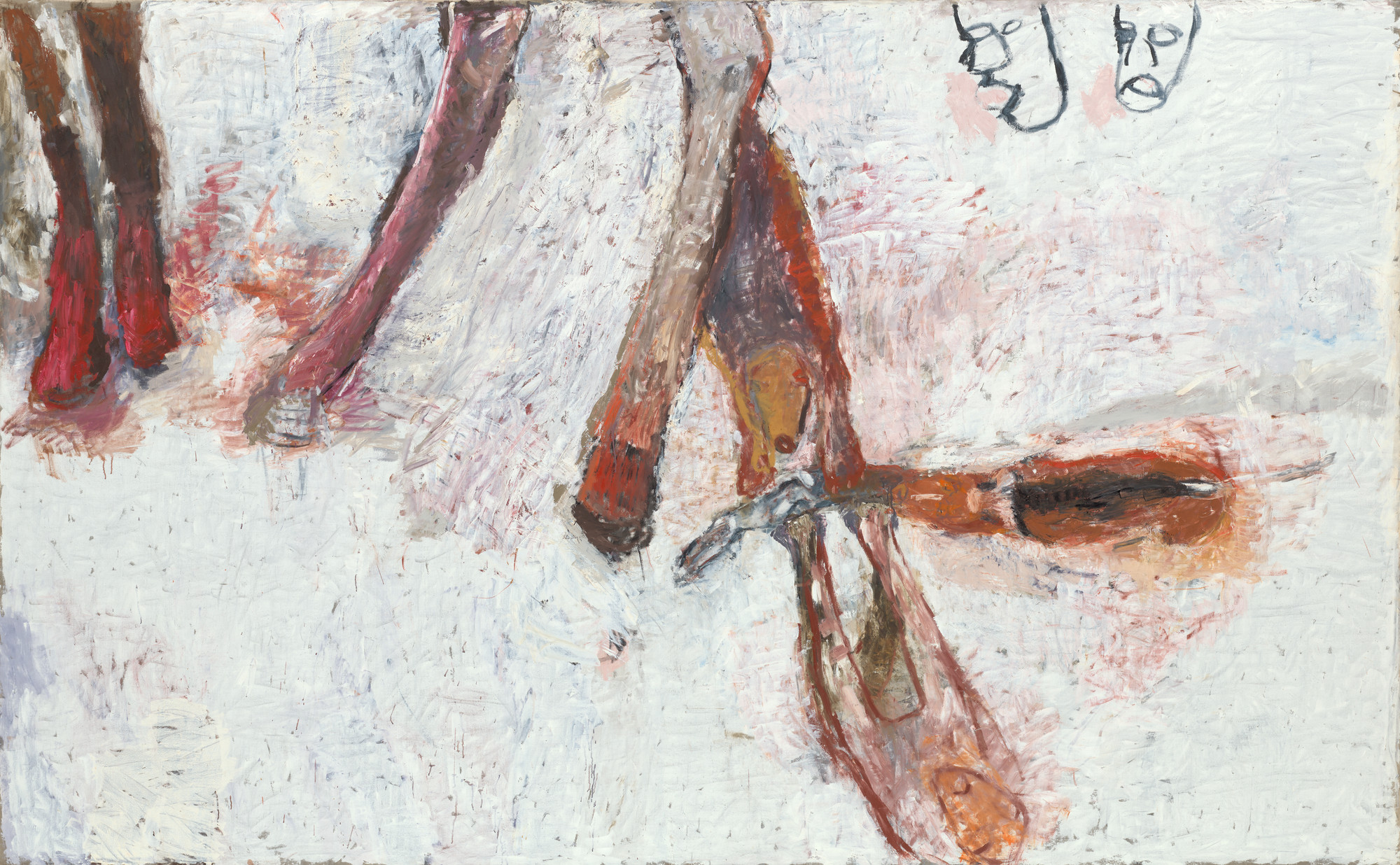 Susan Rothenberg. Dogs Killing Rabbit. 1991-92