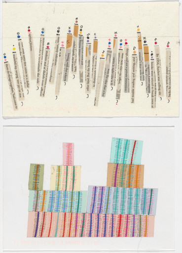 Giorgia Lupi, Stefanie Posavec. Dear Data: Week 20 (That's Interesting / A Week of Interests). 2015