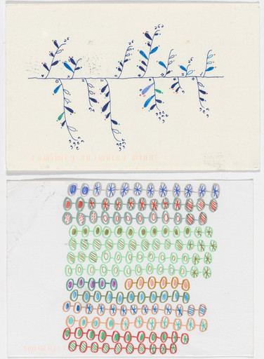 Giorgia Lupi, Stefanie Posavec. Dear Data: Week 27 (Media / A Week of Media). 2015