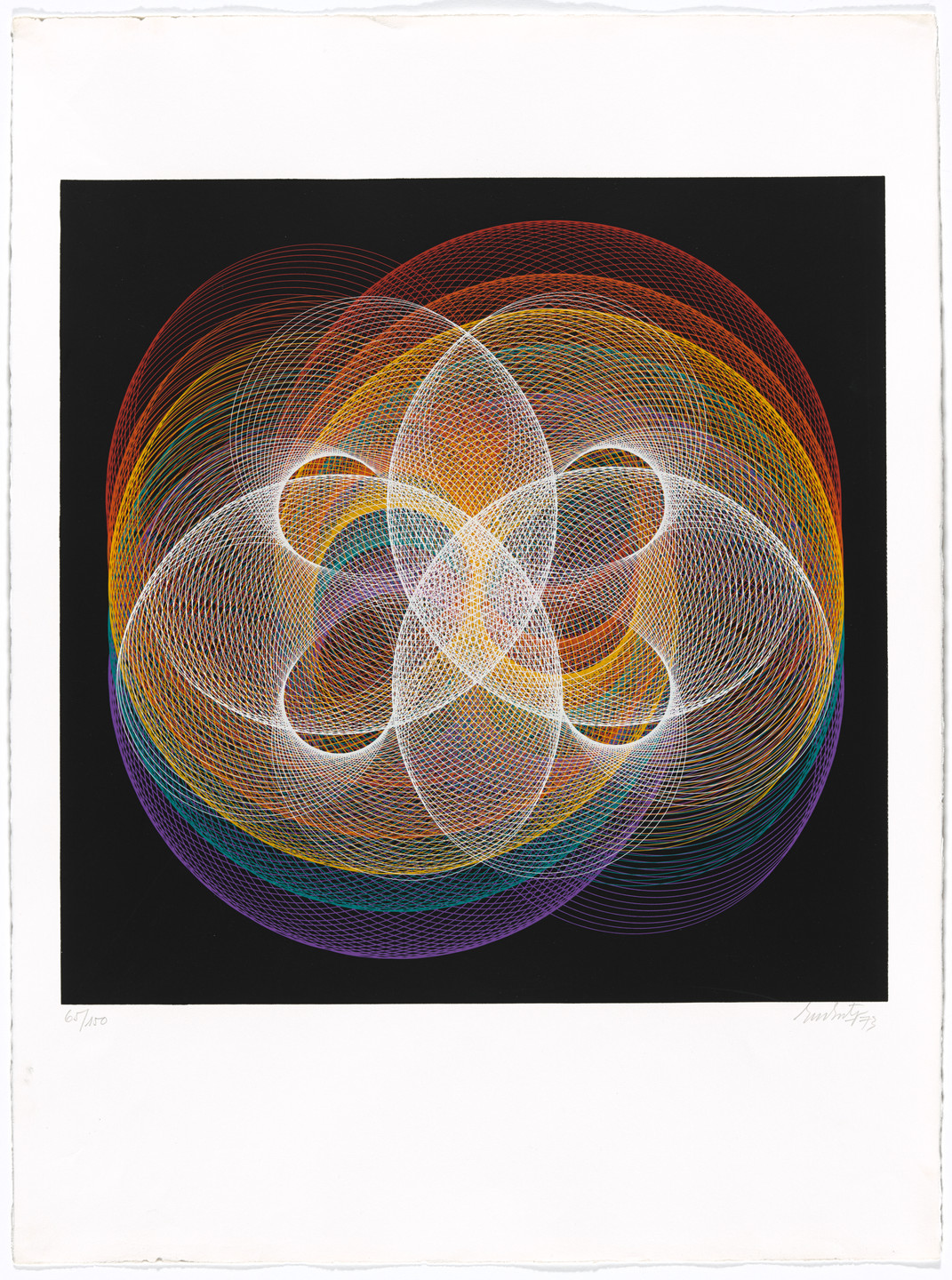 Eduardo A. MacEntyre. Variant on a Theme (Variante de un tema) from AGPA 73: Pan American Graphic Arts (AGPA 73: Artes gráficas panamericanas). 1973