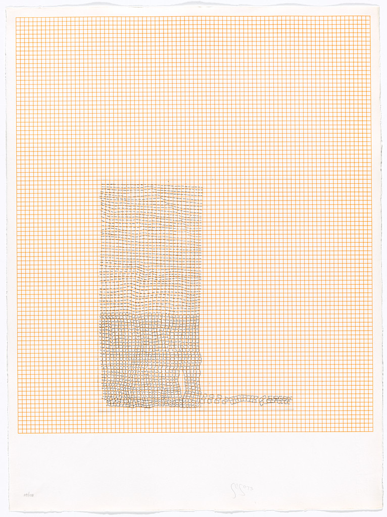 The Letter (La Carta) from AGPA 73: Pan American Graphic Arts (AGPA 73: Artes gráficas panamericanas), Gego, 1973