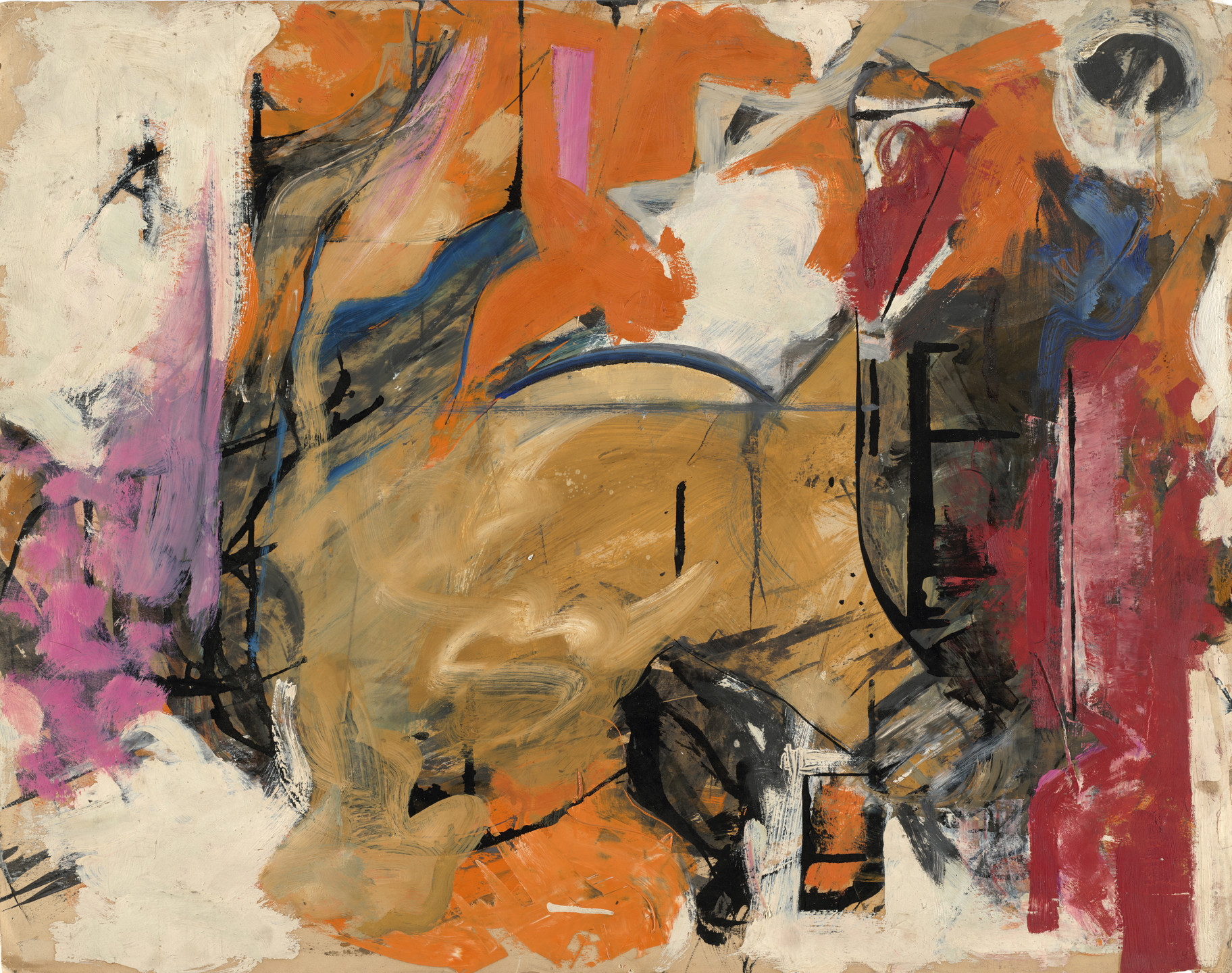 Pat Passlof. Untitled. c. 1950