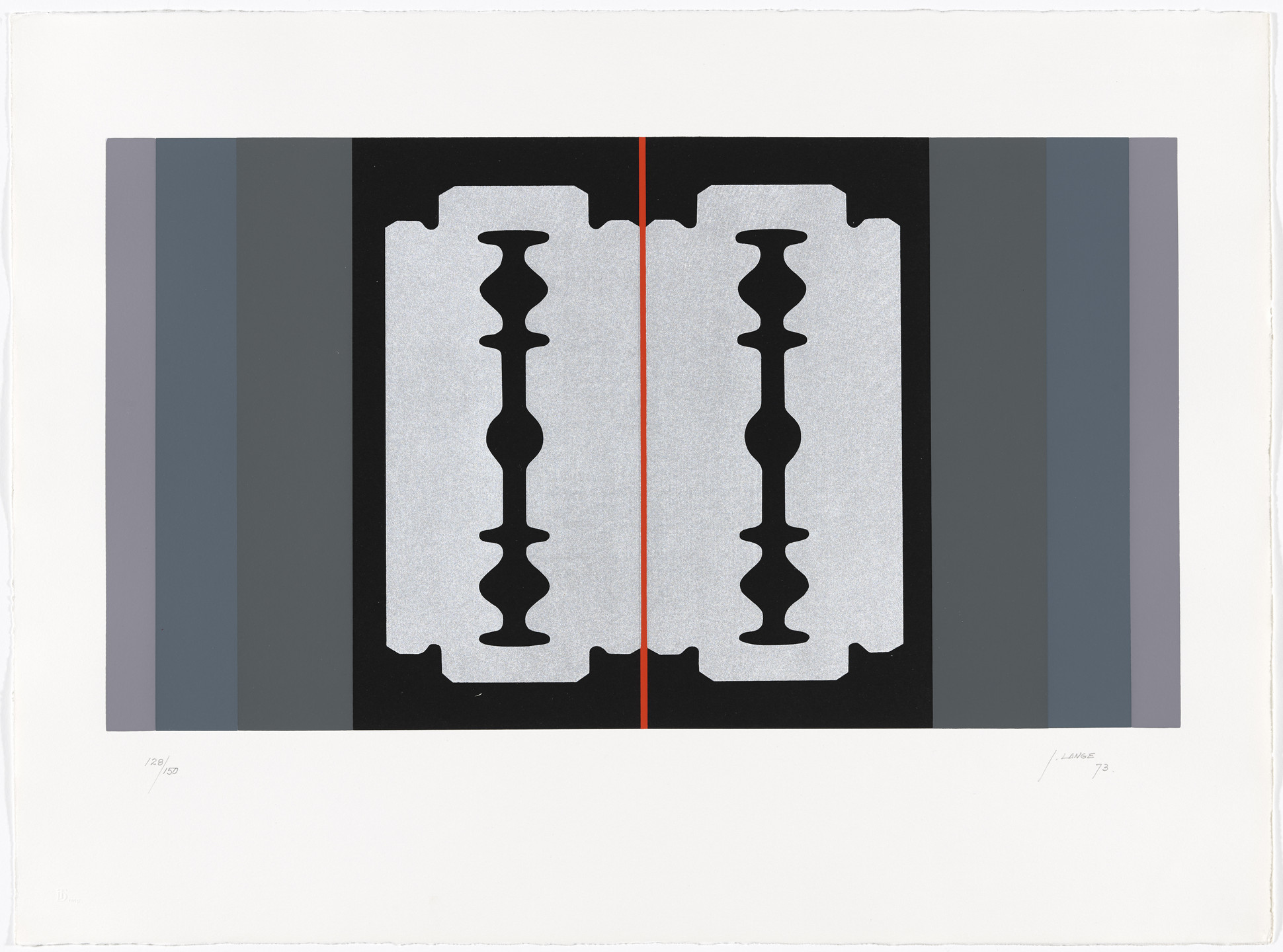 John Lange. The Lovers (Los Amantes) from AGPA 73: Pan American Graphic Arts (AGPA 73: Artes gráficas panamericanas). 1973