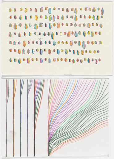 Giorgia Lupi, Stefanie Posavec. Dear Data: Week 44 (Distractions / A Week of Distractions). 2015
