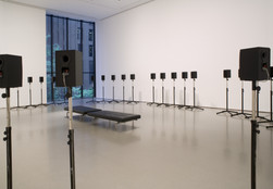 Janet Cardiff. The Forty Part Motet (A reworking of “Spem in Alium,” by Thomas Tallis 1556). 2001