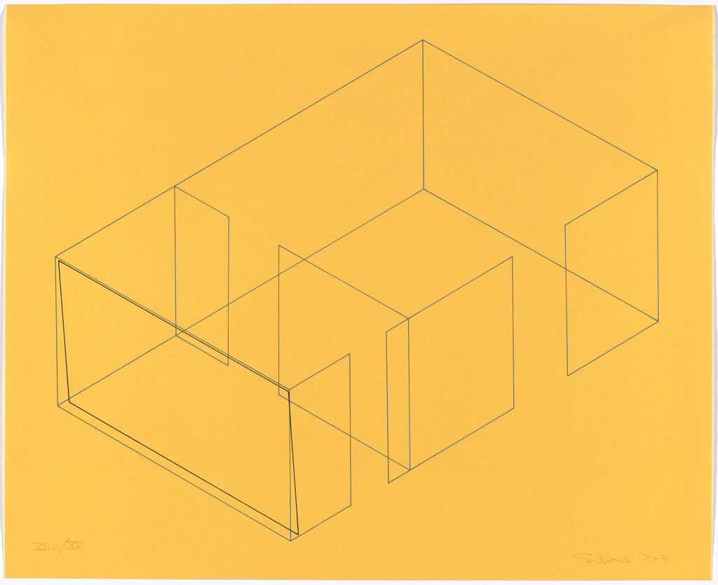 Untitled from Eight Variations for Heiner Friedrich Gallery (Acht Variationen für die Galerie Heiner Friedrich)