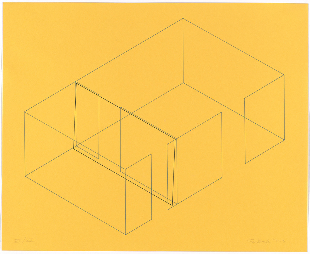 Untitled from Eight Variations for Heiner Friedrich Gallery (Acht Variationen für die Galerie Heiner Friedrich)