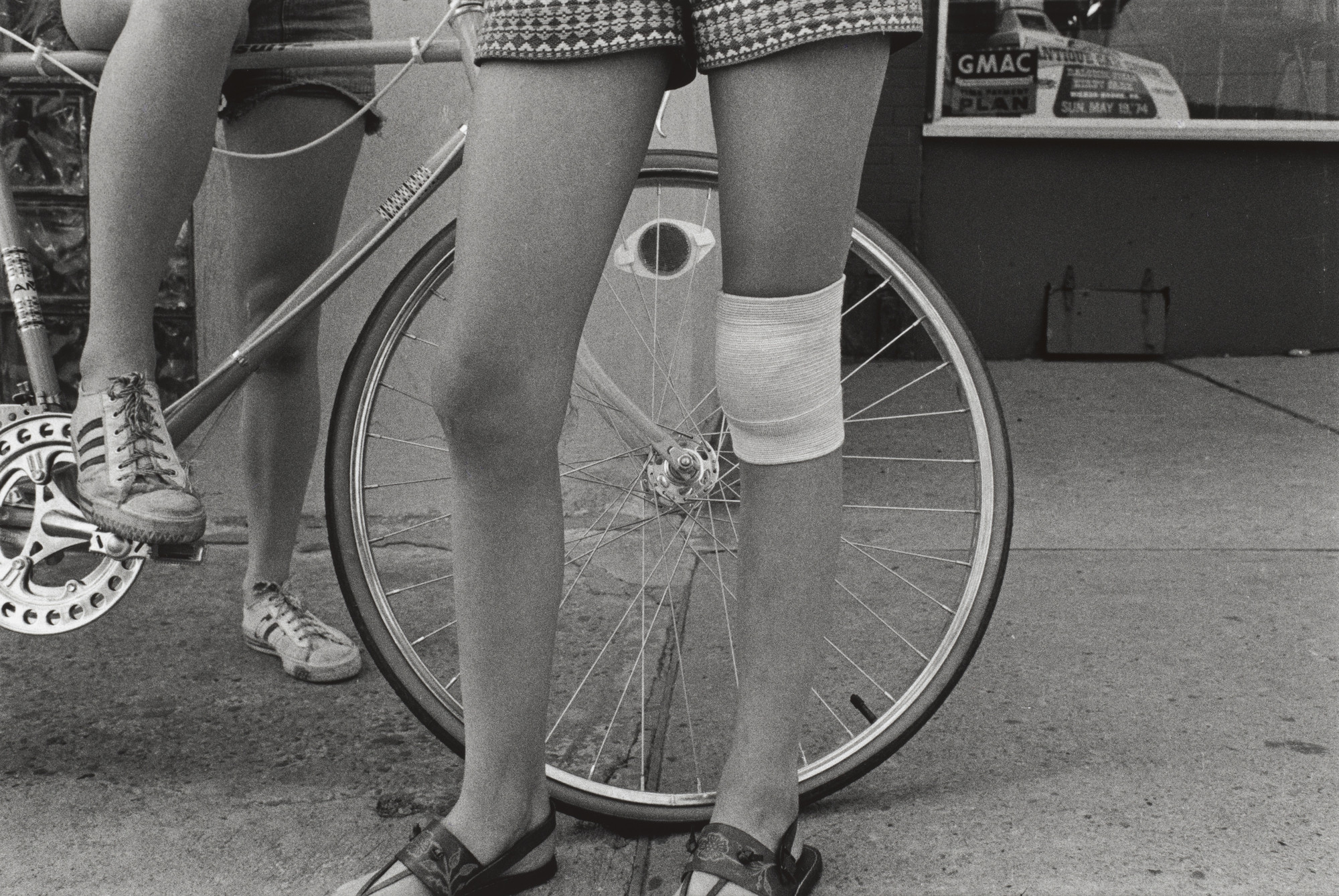 Mark Cohen. Bandaged Knee. 1974
