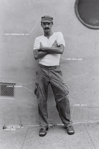 Hal Fischer. Street Fashion: Uniform. 1977