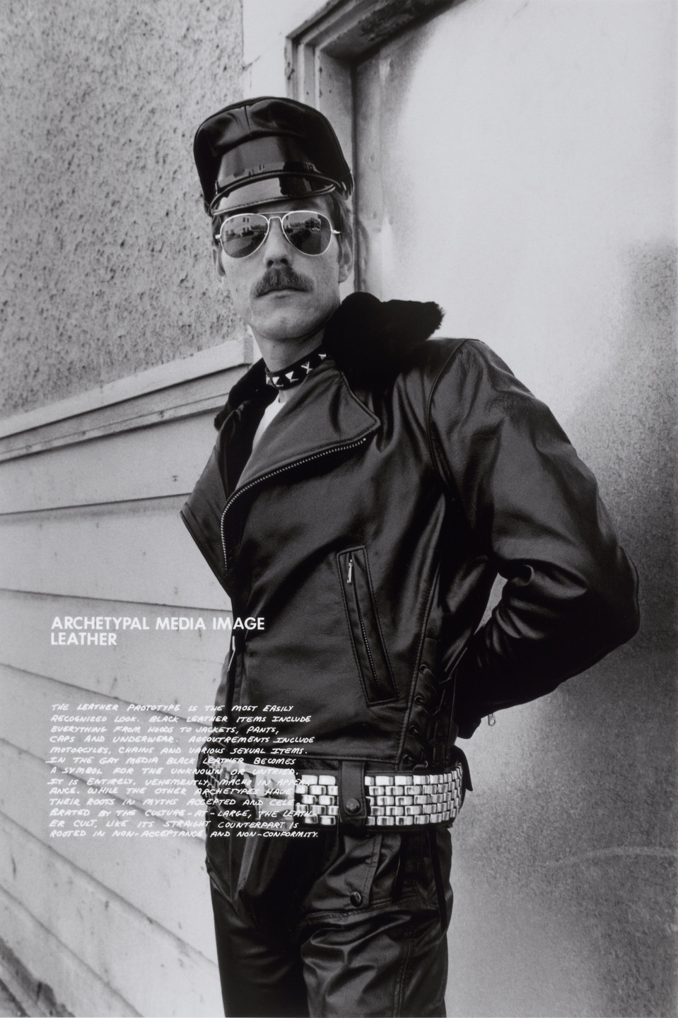 Hal Fischer. Archetypal Media Image: Leather. 1977 | MoMA
