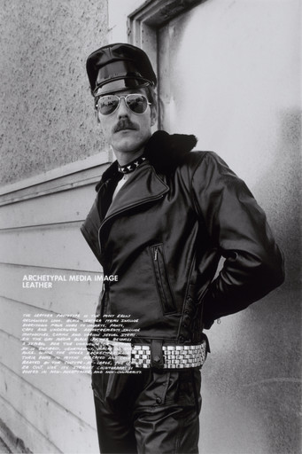 Hal Fischer. Archetypal Media Image: Leather. 1977