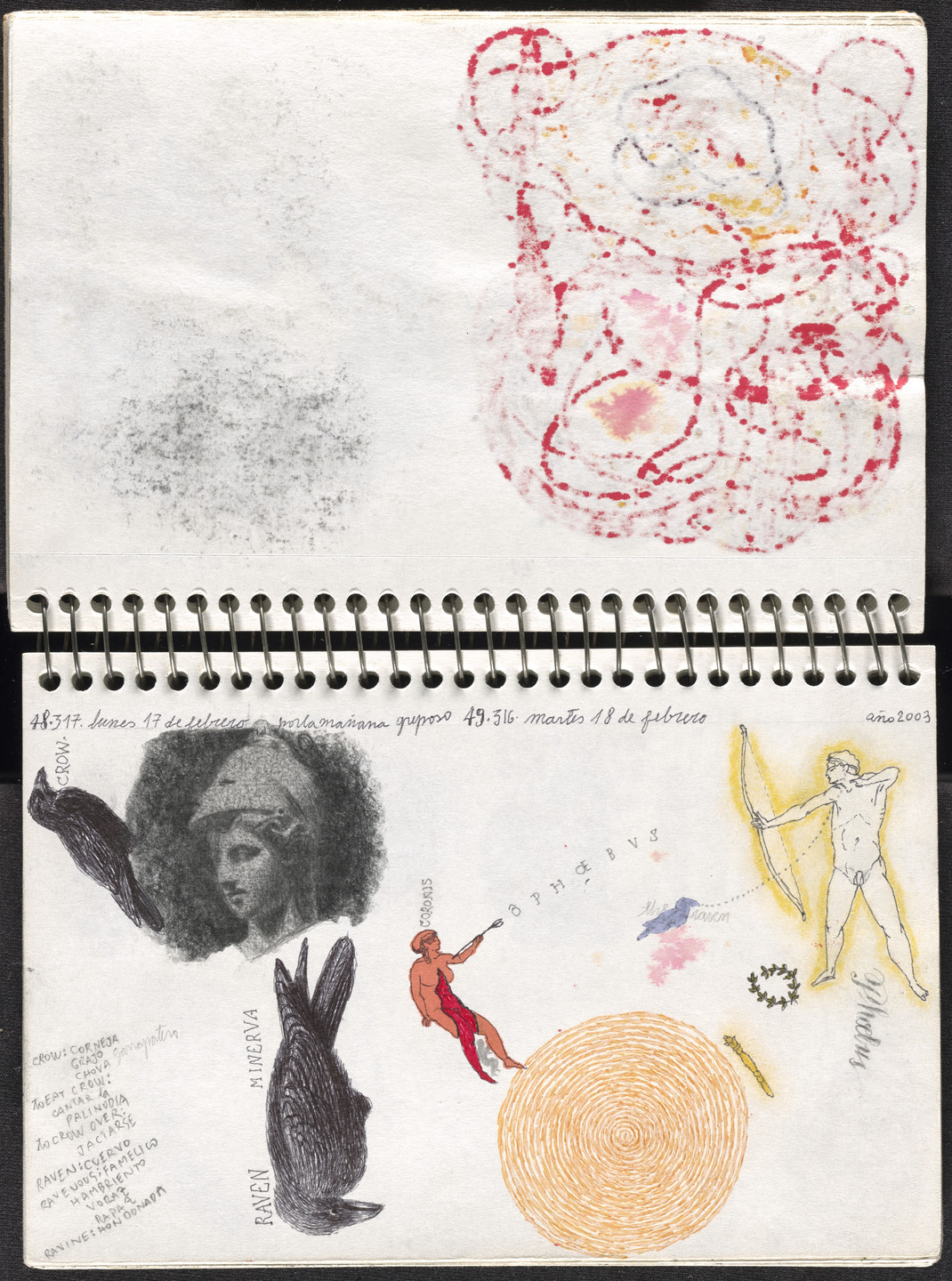 José Antonio Suárez Londoño. Metamorphoses Ovid I (Metamorfosis Ovidio I). 2003