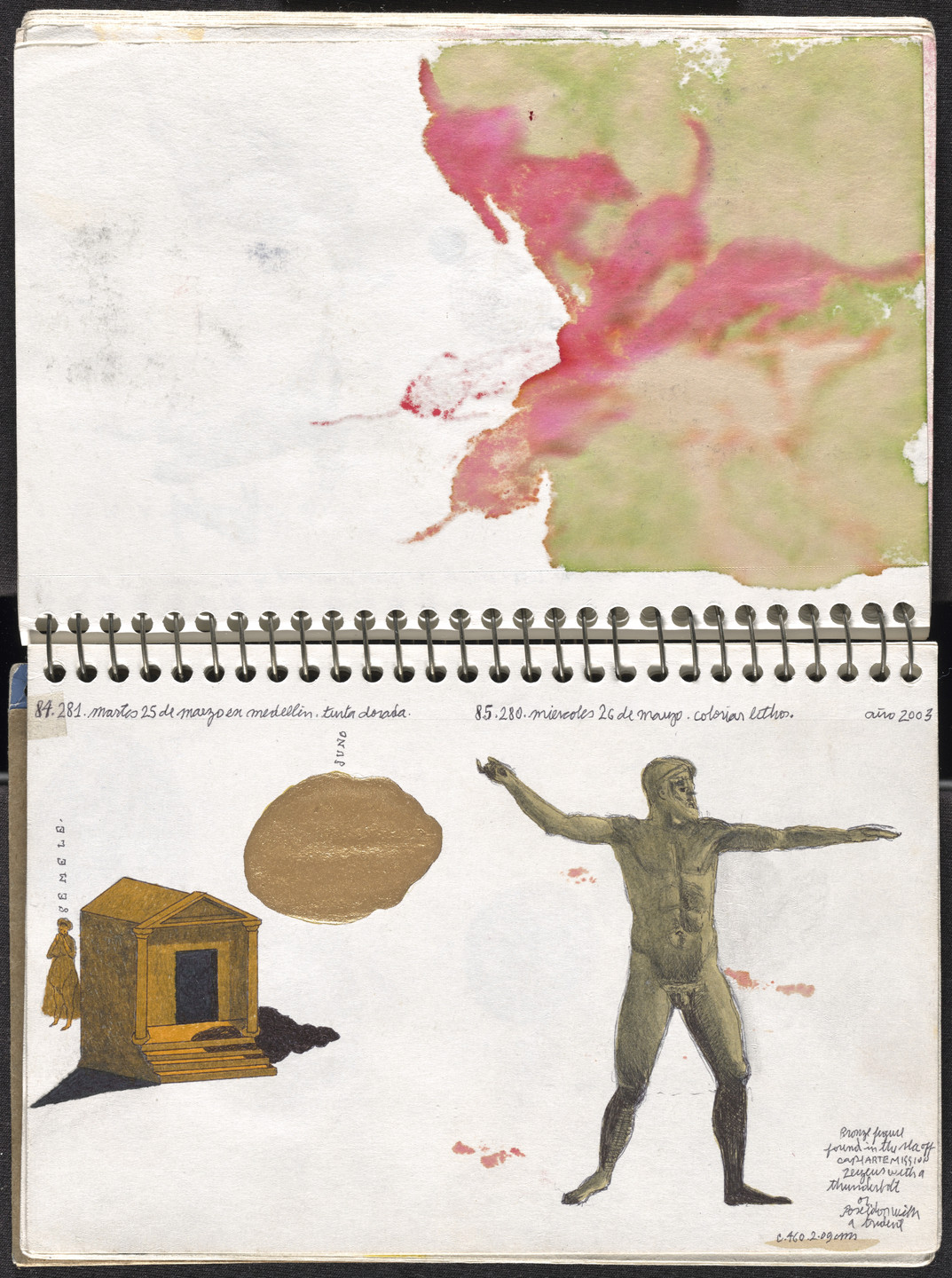 José Antonio Suárez Londoño. Metamorphoses Ovid I (Metamorfosis Ovidio I). 2003