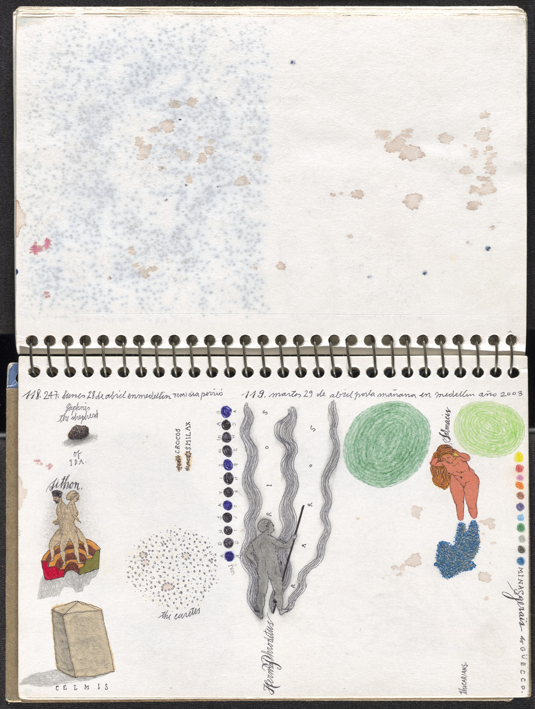 José Antonio Suárez Londoño. Metamorphoses Ovid I (Metamorfosis Ovidio I). 2003