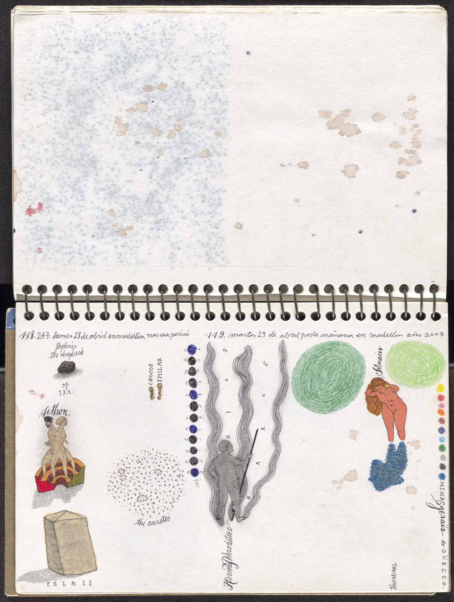 José Antonio Suárez Londoño. Metamorphoses Ovid I (Metamorfosis Ovidio I). 2003