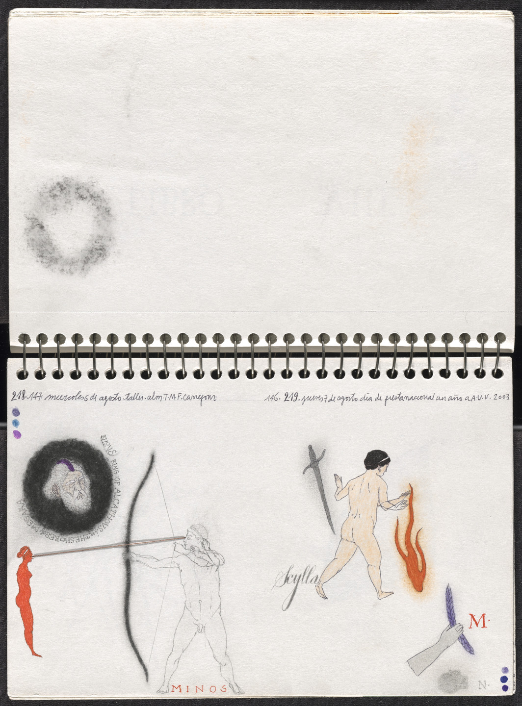 José Antonio Suárez Londoño. Metamorphoses Ovid II (Metamorfosis Ovidio II). 2003