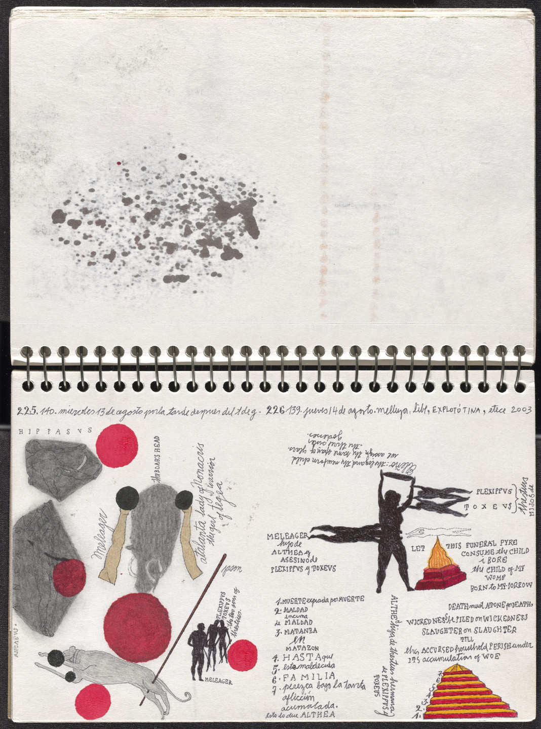 José Antonio Suárez Londoño. Metamorphoses Ovid II (Metamorfosis Ovidio II). 2003