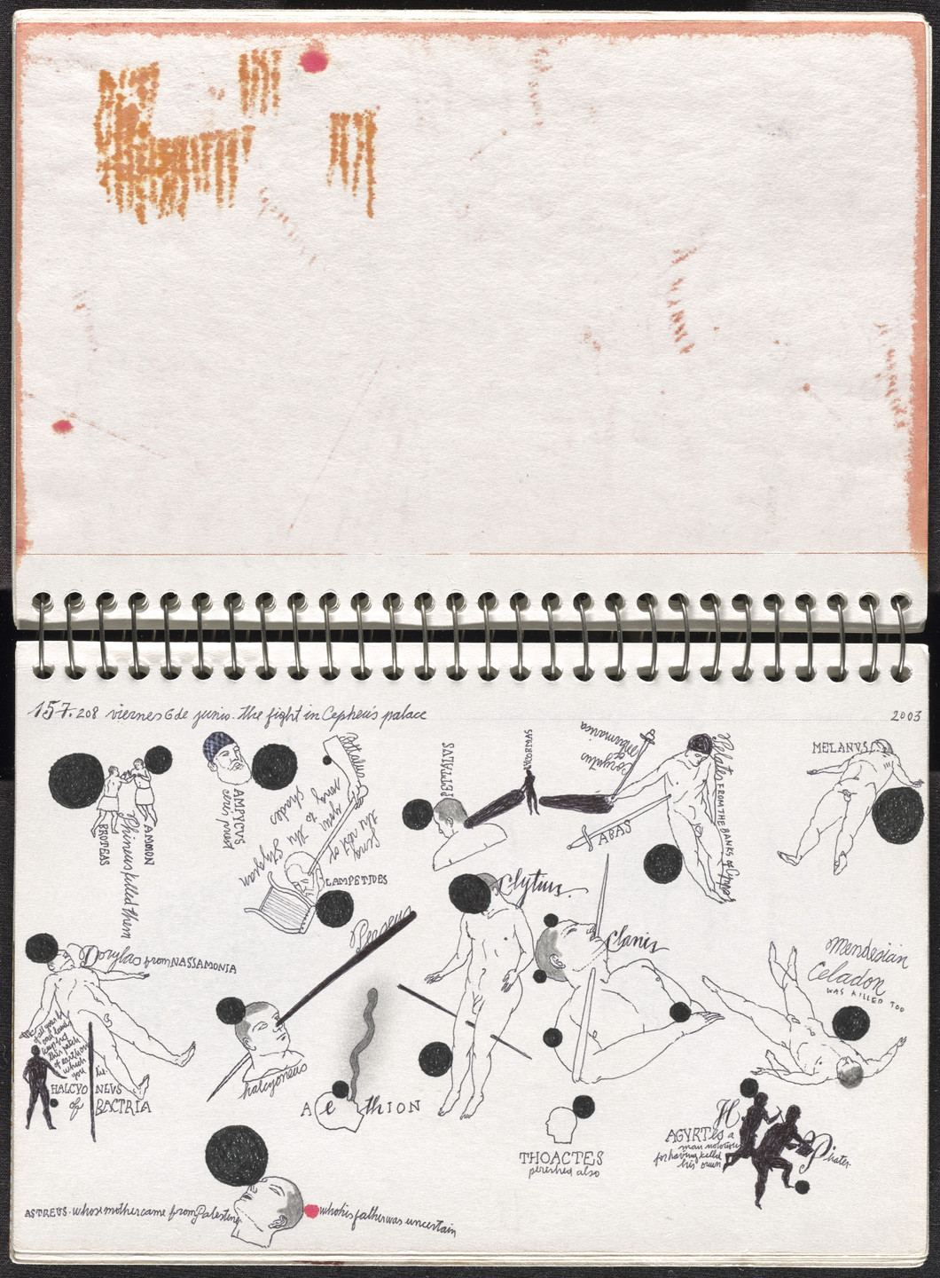 José Antonio Suárez Londoño. Metamorphoses Ovid II (Metamorfosis Ovidio II). 2003
