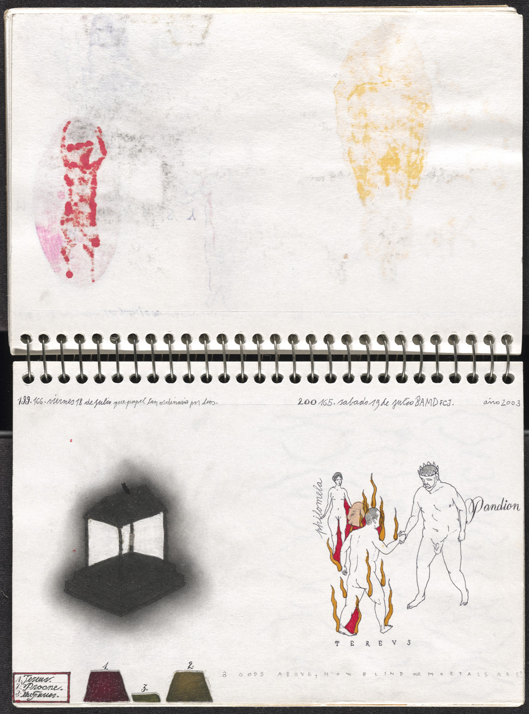 José Antonio Suárez Londoño. Metamorphoses Ovid II (Metamorfosis Ovidio II). 2003