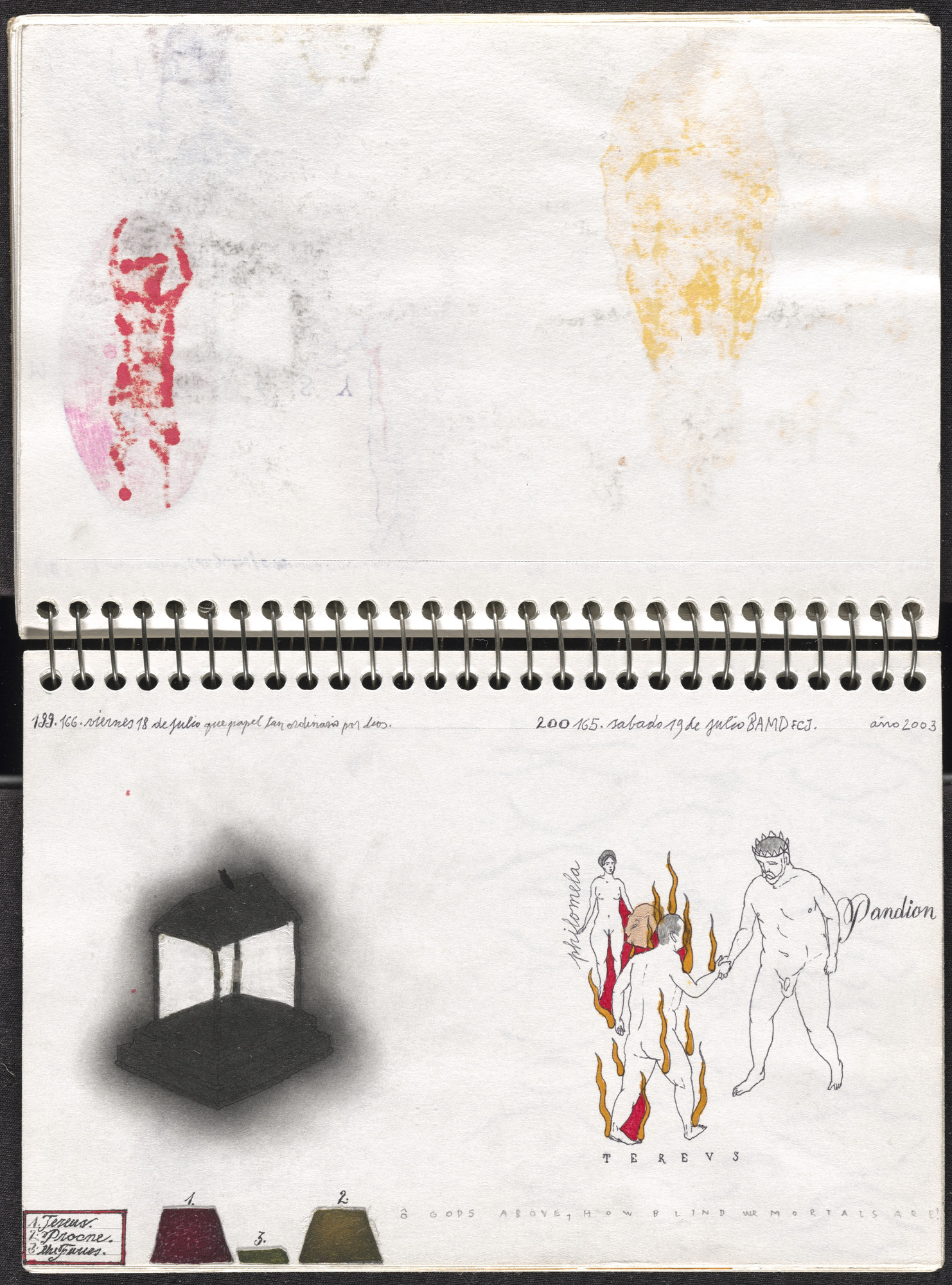 José Antonio Suárez Londoño. Metamorphoses Ovid II (Metamorfosis Ovidio II). 2003