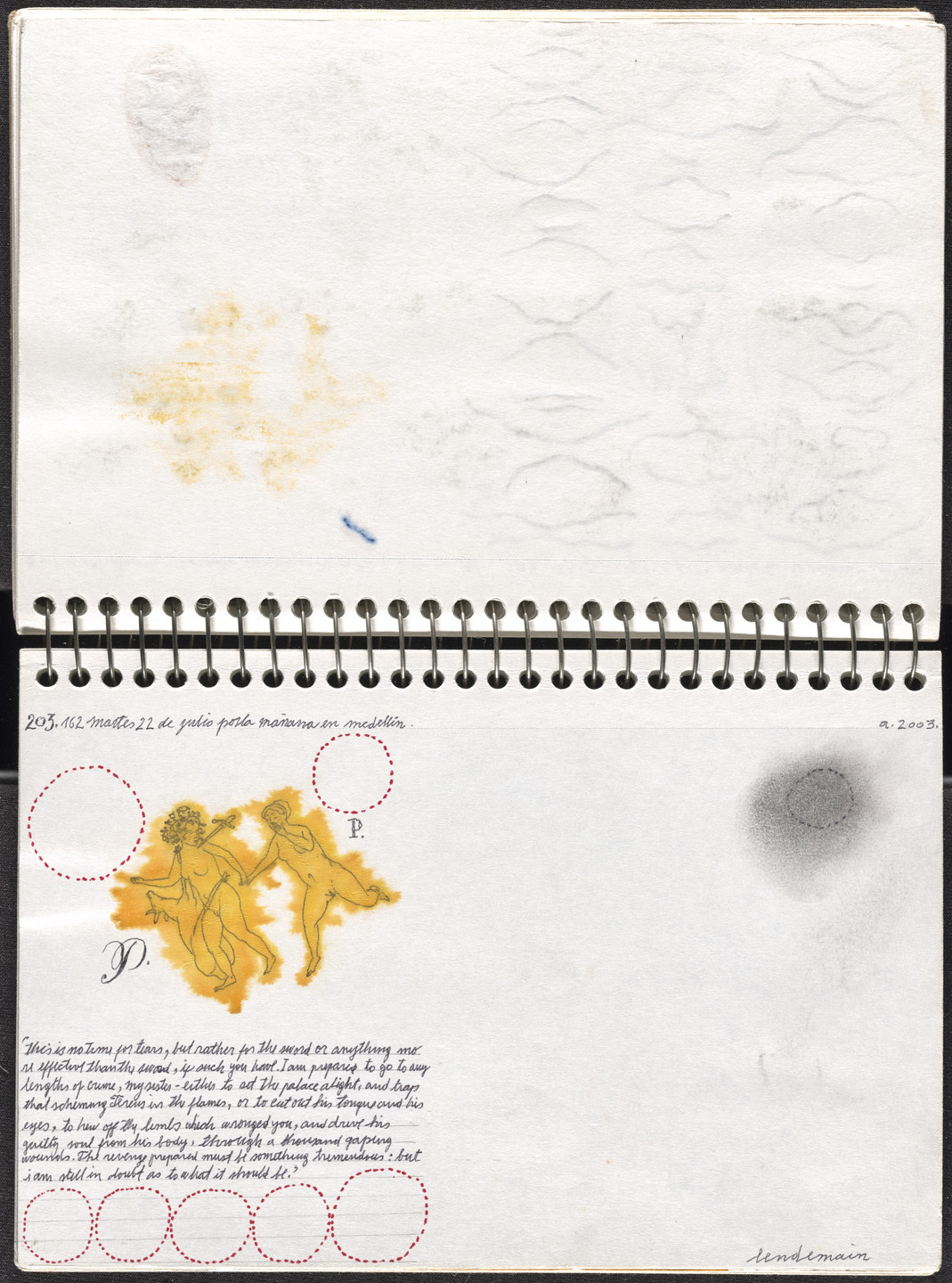 José Antonio Suárez Londoño. Metamorphoses Ovid II (Metamorfosis Ovidio II). 2003