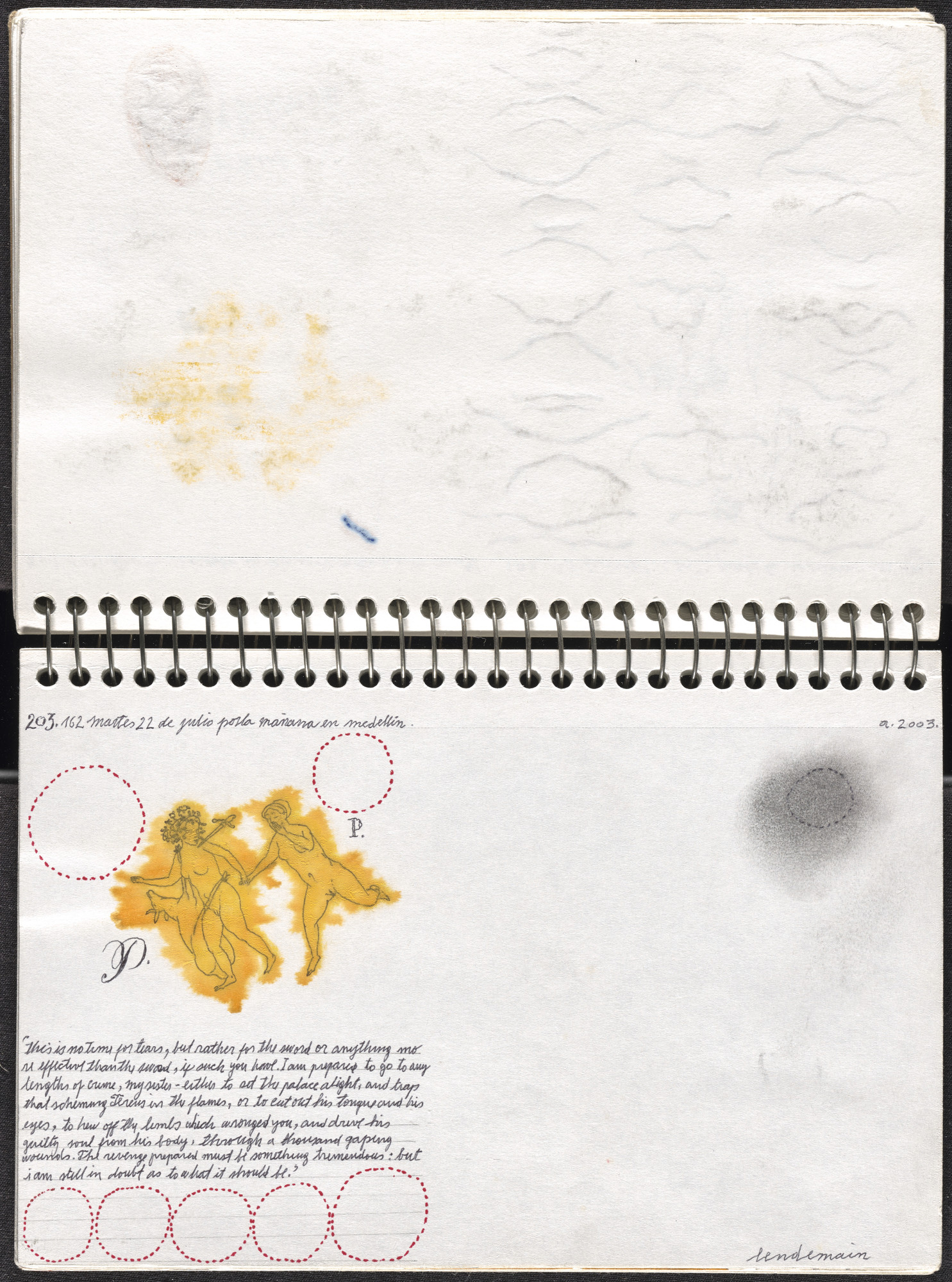 José Antonio Suárez Londoño. Metamorphoses Ovid II (Metamorfosis Ovidio II). 2003