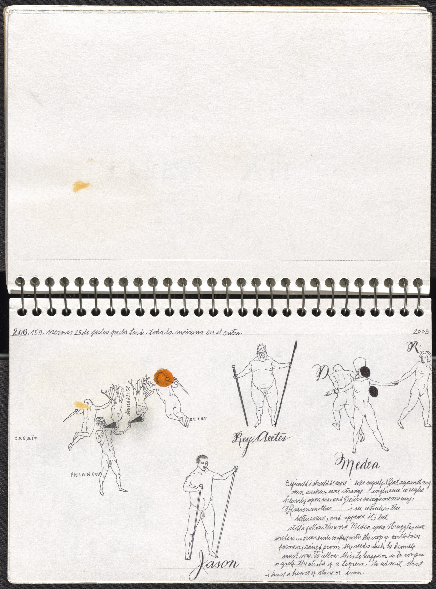 José Antonio Suárez Londoño. Metamorphoses Ovid II (Metamorfosis Ovidio II). 2003