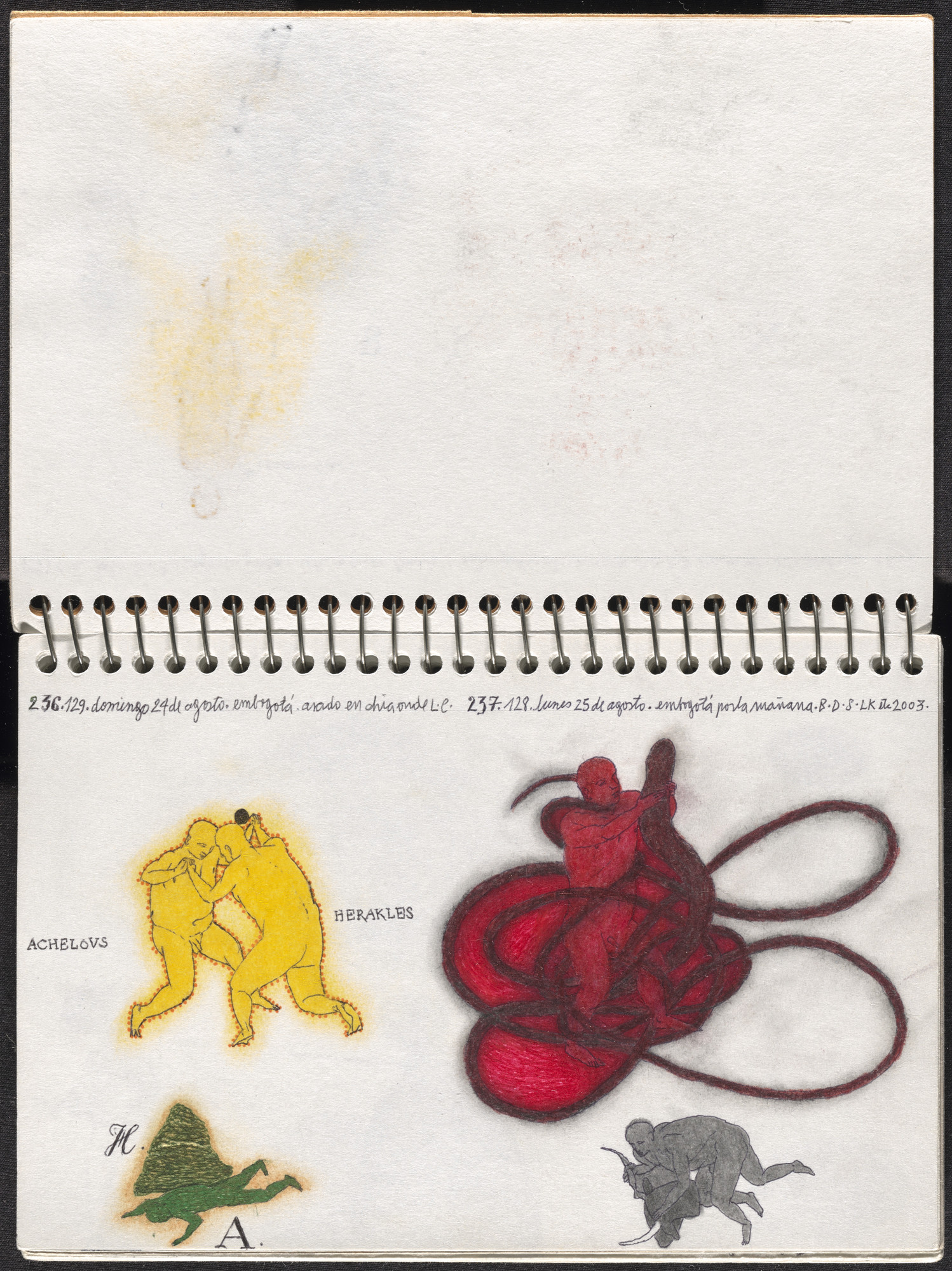 José Antonio Suárez Londoño. Metamorphoses Ovid III (Metamorfosis Ovidio III). 2003