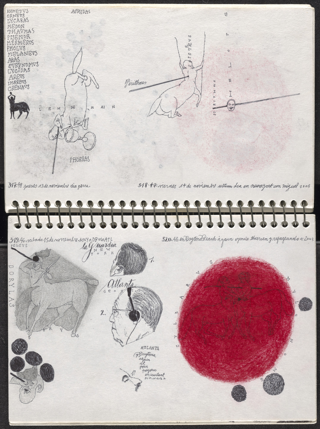 José Antonio Suárez Londoño. Metamorphoses Ovid III (Metamorfosis Ovidio III). 2003