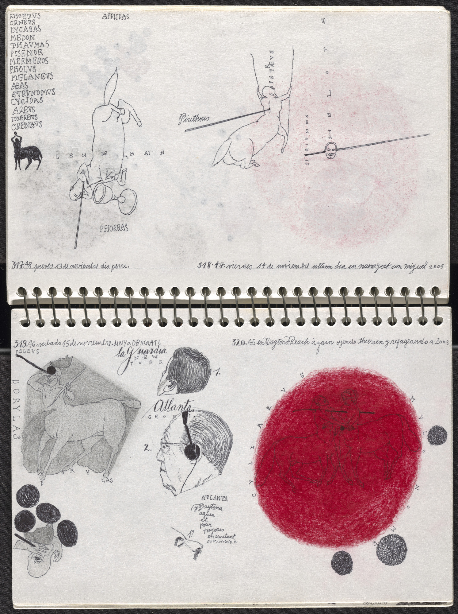 José Antonio Suárez Londoño. Metamorphoses Ovid III (Metamorfosis Ovidio III). 2003