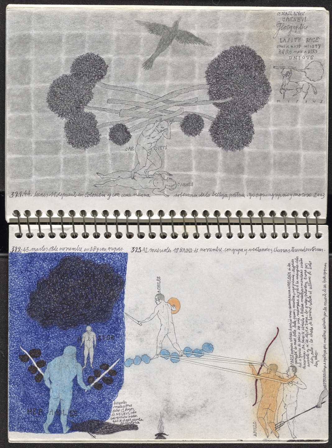 José Antonio Suárez Londoño. Metamorphoses Ovid III (Metamorfosis Ovidio III). 2003