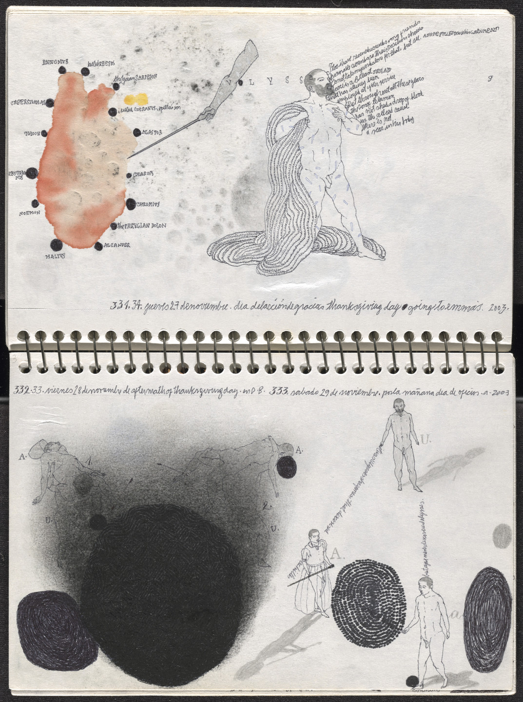 José Antonio Suárez Londoño. Metamorphoses Ovid III (Metamorfosis Ovidio III). 2003