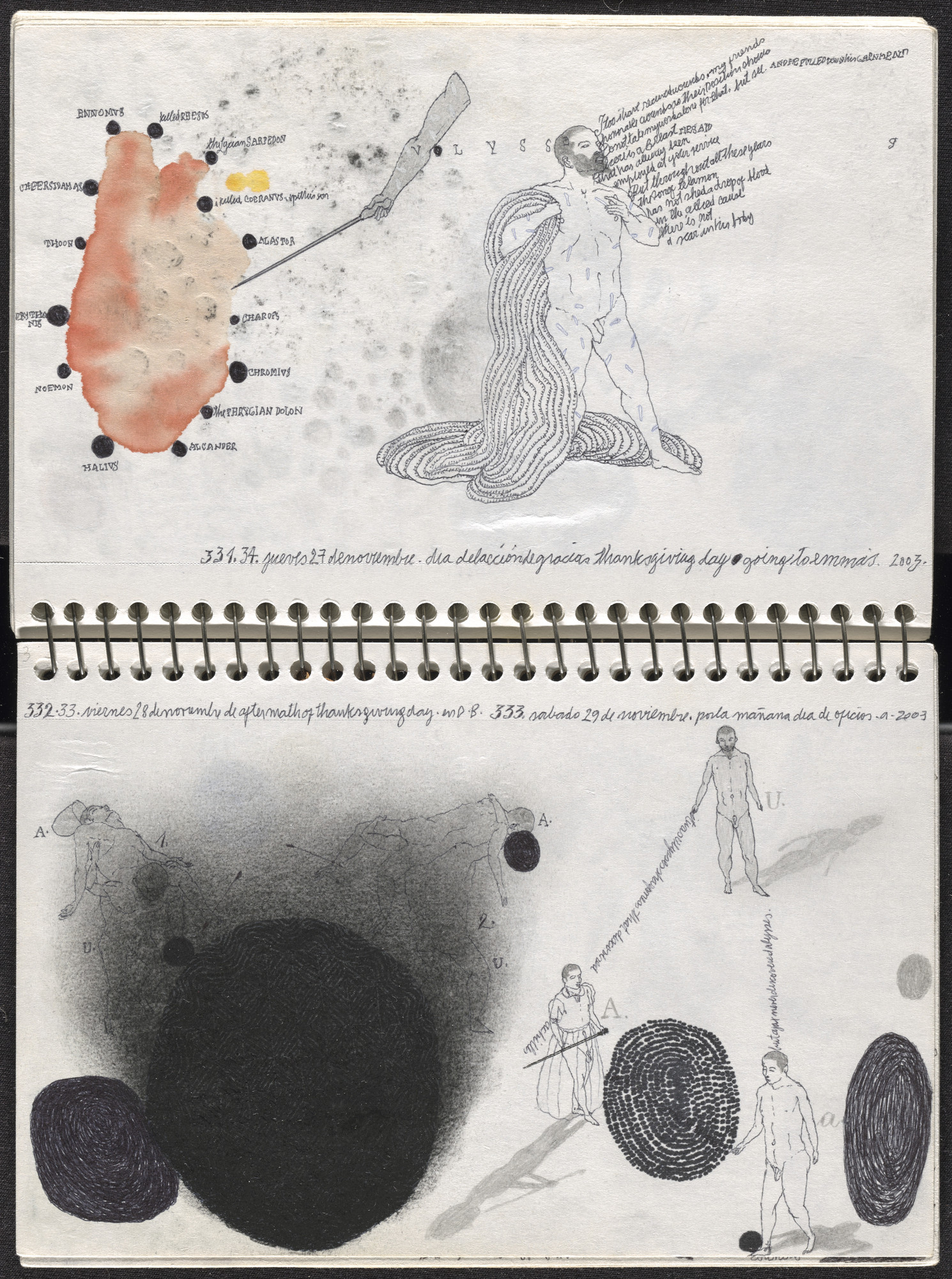 José Antonio Suárez Londoño. Metamorphoses Ovid III (Metamorfosis Ovidio III). 2003